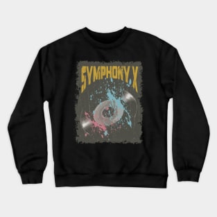 Symphony X Vintage Vynil Crewneck Sweatshirt